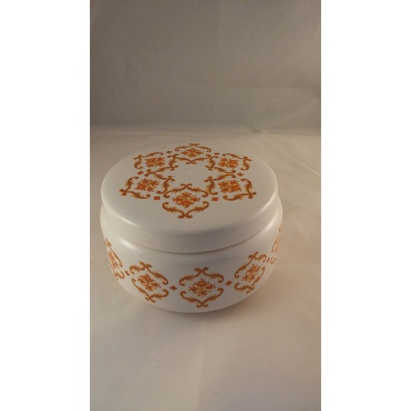 Ceramic porcelain dish designed exclusively for Parfums Rochas vanity jewel box - Picture 1 of 4